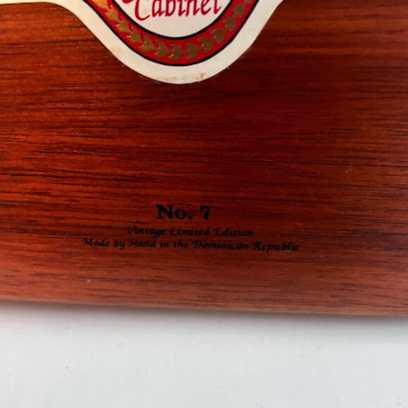 ASHTON CABINET No. 7 Wooden Cigar Box Handbag With Beaded Handle - Picture 5 of 12